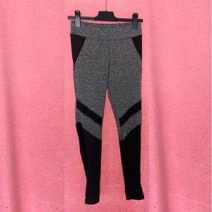 Salt and pepper with mesh leggings from Ardene